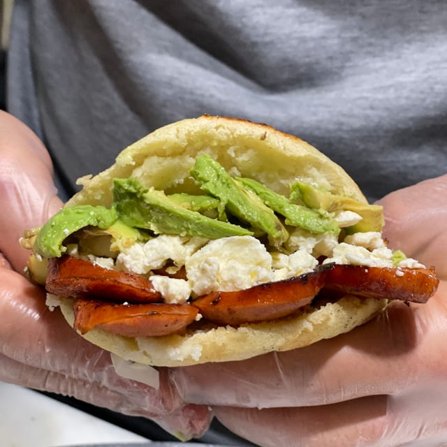 Arepa Llanera.
