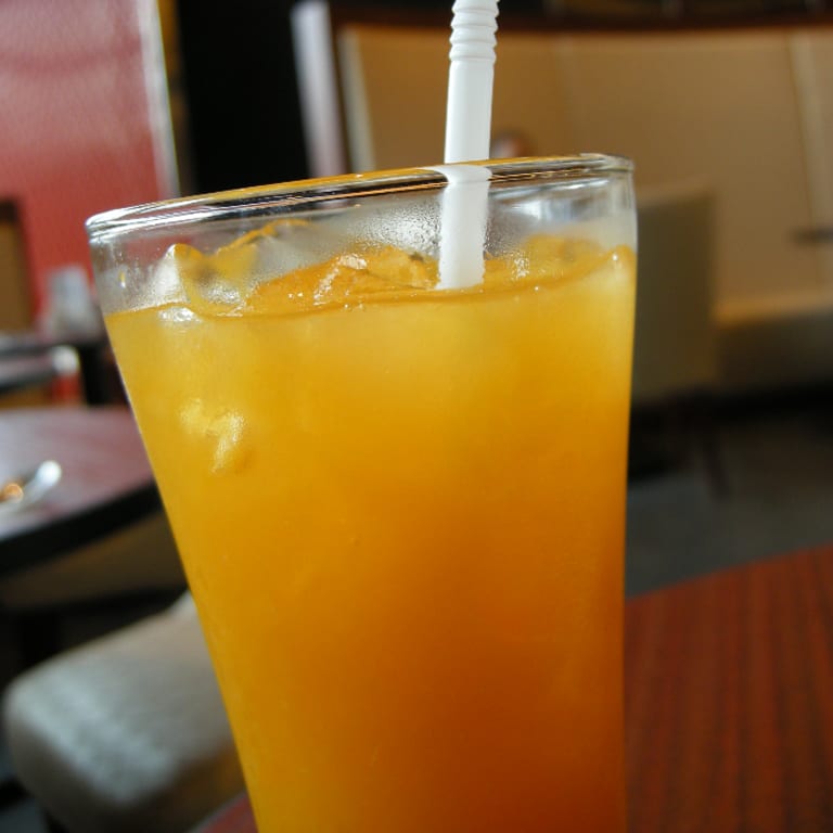 Fresh Squeezed Orange Juice and Breakfast Favorites