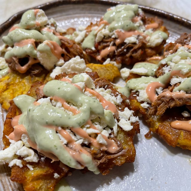 Mini Patacones.